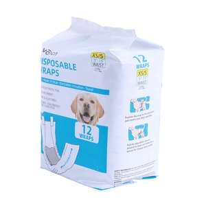 Vanch Disposable Dog Wraps Diapers - XS/S - 12 Pack